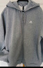 adidas休闲舒适宽松加绒连帽夹克外套男女秋冬阿迪达斯官方轻运动 中麻灰   XS 实拍图