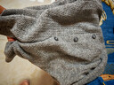 优衣库合作款/女装羊毛混纺圆领针织开衫/毛衣480025 02 浅灰色 XL /165/92A 实拍图