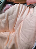 富安娜 舒暖七孔抗菌纤维被芯 双人四季被 春秋被子4.7斤 203*229cm 粉 实拍图