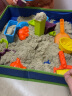 美乐童年儿童太空玩具沙无毒星空沙套装不粘手动力沙伦堡沙生日新年礼物 6斤动物城堡 套装【含沙盘】 实拍图