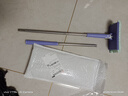 【销量百万】洗脸巾拖把夹迷你懒人小拖把夹布二次利用家用免手洗 93CM加长杆拖把+一块珊瑚绒布 实拍图