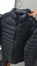 京东京造穿山甲轻薄羽绒服 立领白鸭绒户外秋冬外套短款男 黑色 L 实拍图