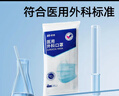 振德一次性医用外科口罩成人儿童保暖口罩冬季防粉尘雾霾 蓝色100只  实拍图