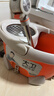 大卫旋转拖把拖布双驱动桶好神拖家用懒人木地板免手洗拖把旋转墩布 加强杆+加厚盘(共2拖头) 晒单实拍图