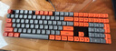 CHERRY樱桃KC200机械键盘 办公游戏两用电脑键盘机械 橙灰拼色客制化键盘  PBT键帽 有线键盘 红轴108键 实拍图