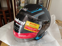 坦克（Tanked Racing）T536摩托车头盔半盔3C四季防晒电动车安全帽男女 亚黑 幻界 XXL  实拍图
