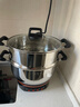 惠当家（Hui Dang Jia）电锅多功能电热锅电炒锅家用电蒸锅一体电煮锅加厚304不锈钢电火锅G08-28单笼 实拍图
