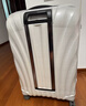新秀丽（Samsonite）经典贝壳拉杆箱男女超轻盈旅行行李箱升级版 白色 CS2 28英寸 实拍图