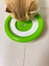 licheers狗狗水碗宠物悬浮喝水碗不湿嘴狗碗小型宠物狗水碗饮水器 绿色 实拍图