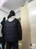 adidas 保暖鸭绒连帽羽绒服男女同款阿迪达斯官方轻运动 黑色   2XL 实拍图