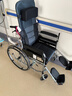 怡辉（YIHUI）轮椅瘫痪老人专用出行轻便折叠可躺带坐便器可大小便扶手可掀YY02 实拍图