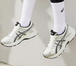 亚瑟士ASICS男鞋透气跑鞋运动鞋缓震舒适跑步鞋 GEL-CONTEND 4 白色/银色 42 实拍图