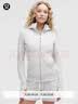 lululemon丨Scuba 女士拉链连帽衫*拉绒 杂色核心超浅灰(LW3KAMS) XS /4 实拍图