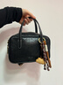 食草堂【元旦礼物】女包方糖保龄球头层植鞣牛皮手提斜挎小方包轻奢礼物 mini黑色【日常逛街】 实拍图