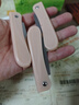 不锈钢折叠水果刀具家用切瓜果刀厨房去皮刀学生便携式分切果蔬刀 3种颜色各1把 实拍图