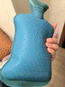 永上海永字牌热水袋大号中号小号加厚注水橡胶永牌热水袋儿童成人灌 大号1.75L【蓝色】 实拍图