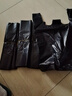 垃圾袋家用手提式中大号黑色背心式厨房拉收卫生间塑料袋 200只加宽加长特厚40*60cm 实拍图