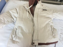 笺罗（JIANLUO）棉服男假两件连帽秋冬季加厚宽松晋江羽棉衣袄绒服面包男情侣外套 杏色 XL【115斤-145斤】 实拍图