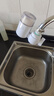 京东京造 水龙头净水器 过滤器 家用厨房自来水前置过滤器 可视化可清洗滤芯 1机4芯套装 实拍图