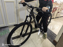喜德盛山地自行车黑客500 X6铝合金车架27.5大轮径 油压碟刹24速变速 26款深灰/白15.5(适合身高155-170cm） 实拍图
