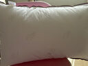 水星家纺枕头枕芯酒店枕头护颈枕头芯家用单个纯棉抗菌可水洗高枕48x74cm 实拍图
