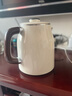 美的（Midea）艺术家电热水壶  烧水壶自动断电保温一体  1.6L大容量电热水壶 316L不锈钢恒温壶 精准控温 63-Q 实拍图