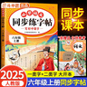 斗半匠 六年级上册字帖 六年级语文同步练字帖 小学生练字帖每日一练 写好中国字硬笔描红字帖生字笔画笔顺练习 实拍图