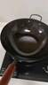 炊大皇铁锅家用无涂层不锈炒锅燃气灶专用炒锅炒菜锅平底锅极铁锅34cm 实拍图