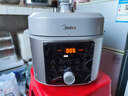 美的（Midea）沸腾浓香双模式小飞侠电压力锅0氟0涂层双胆高压锅5L智能预约家用煲汤4-6人煮饭煲E5825N国家补贴 实拍图