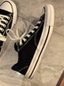 匡威（Converse）官方 莫尔登All Star男女低帮休闲滑板鞋黑色A09226C A09226C 41 实拍图
