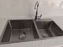 名爵（MEJUE）不锈钢龙头手工加厚水槽洗碗池 大容量单槽洗菜盆  Z-02458 实拍图