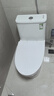 九牧（JOMOO）11173-2-1/41KD-3大力神普通马桶家用虹吸抗菌节水坐便器400坑距 实拍图