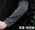 战术鸟宽蓬丨宽松冰袖夏季冰丝防晒袖套男夏季钓鱼护袖骑行护臂套袖大码 实拍图