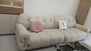冬熊棉花糖真皮沙发法式奶油风客厅小户型轻奢白色钢琴键云朵沙发 【四人位2.8米】 头层真皮【豪华版】乳胶+4CM紫罗兰海绵 实拍图