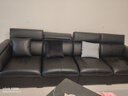 酷比得真皮沙发小户型家用轻奢现代极简意式皮沙发客厅 3.2米直排四人位 【接触面】2.2mm进口真皮 实拍图