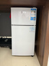 志高（CHIGO）小冰箱迷你小型家用冷藏冷冻两用宿舍出租房用双门办公室电冰箱节能省电 【一级能效】66L白色【三天约一度电】 实拍图