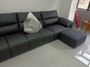 林氏家居钢琴键客厅沙发2025年升级款头层牛皮轻奢高级感真皮沙发PS060 实拍图