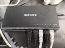 磊科（netcore）S8GTK 8口千兆交换机 监控网络网线安全扣分线器 企业级家用宿舍分流器 适配弱电箱 兼容百兆 实拍图