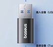 倍思USB转Type C 苹果OTG转接头USB-C数据线转接器接USB车充适用iPhone15/iPadpro华为小米手机笔记本 实拍图