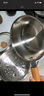小熊（Bear）奶锅 316L不锈钢婴儿宝宝辅食锅小奶锅加厚CP-G0056-S02 18cm 实拍图