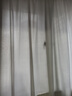 米华窗帘纱帘透光不透人幻影纱挂钩式窗帘家用遮光卧室客厅阳台白纱帘 幻影纱-月光白 2.2米*2米 1片 挂钩式 实拍图