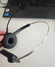 亿家通 单耳话务耳机Y300-3.5mm双插头 头戴式话务耳机/客服耳机/降噪耳机/商务移动办公 直连电脑 实拍图