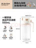 苏泊尔（SUPOR）玻璃油壶不挂油 酱油瓶防漏嘴油罐壶醋瓶醋壶调料瓶自动翻盖500ml 实拍图