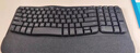 罗技（Logitech）Wave Combo 无线人体工学键鼠套装 垂直鼠标 无线蓝牙鼠标 办公键盘 无线键盘 蓝牙键盘 黑色 实拍图