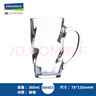 Glasslock进口钢化玻璃家用早餐杯果汁杯牛奶饮水杯咖啡杯 带把手360ml 实拍图