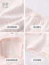 好孩子（gb）儿童内裤女 母婴A类女孩纯棉内裤 5A抗菌平角内裤女-3条装本白 实拍图