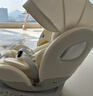 京东京造儿童安全座椅汽车0-6-12岁婴儿宝宝智能双通风商务舱pro奶油白  实拍图