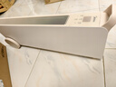 美的（Midea）【暖域无界】移动踢脚线取暖器/石墨烯语音浴室暖风机/电热电暖器/立卧电暖气家用小太阳NDS-XXF 实拍图