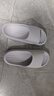 朴西新款EVA踩屎感厚底拖鞋女士居家室内情侣拖鞋男 灰色 44-45 实拍图