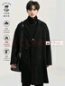 伯爵卓尔高端全羊毛双面呢大衣100%男士2025秋冬季新款中长款通勤男装外套 暴雨灰（中长款） 【无内胆-老批次】 M (170) 实拍图